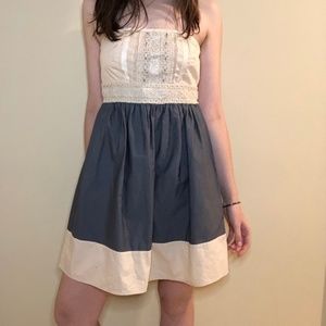 Kimchi Blue Strapless Mini Dress Lace